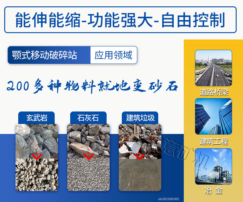 2021061902.jpg Mobile jaw crushing station crushes many types of materials