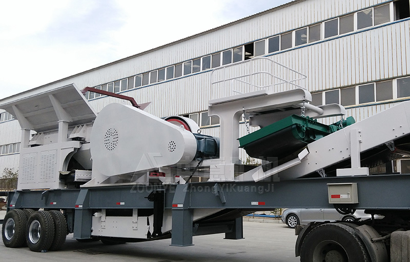 202103270959070880.jpg The mobile jaw crushing station ordered by Guangdong Zhuhai Stone Factory is ready to go